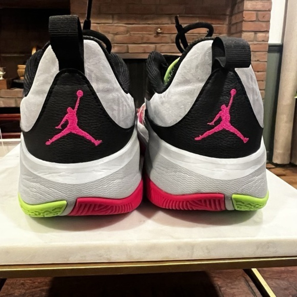 Nike Air Jordan One Take 3 Neon Electric‎ Green Pink Prime Grey Men's 10.5 - Picture 4 of 8